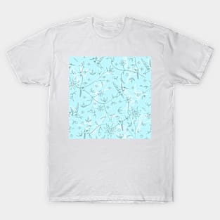 Hand drawn flying birds T-Shirt